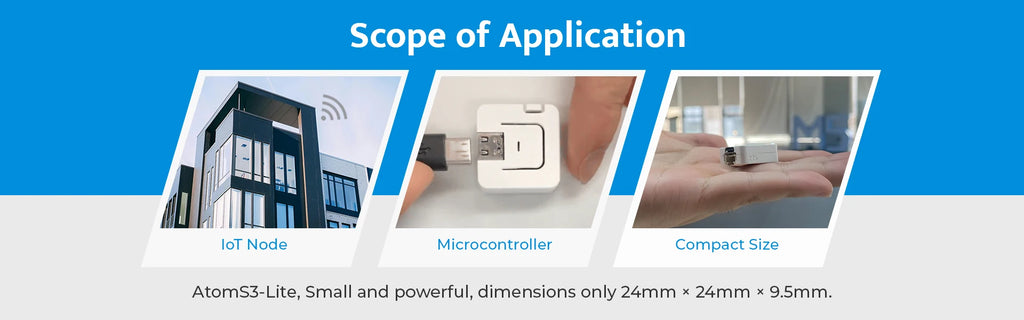 M5Stack Official ATOMS3 Lite ESP32-S3FN8 Dev Kit