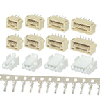 5/10sets GH1.25 GH 1.25 1.25mm with lock Connector Socket Pin Header Vertical Horizontal JST Housing Terminal 2 3 4 5 6 7 8 pin