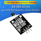 5/20/50Pcs KY-003 A3144 Standard Hall Magnetic Sensor Module Works with Arduino Boards for Arduino