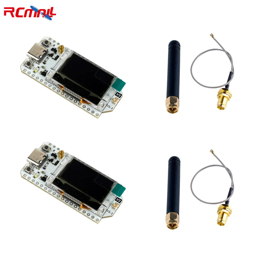 2Sets Heltec LoRa32 V3.2 IoT Dev board ESP32-S3 SX1262 0.96" OLED 863MHZ~928MHZ LoRa Module for Arduino Meshtastic LoRaWAN