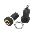 5PCS 3.5MM Headphone Jack Audio Video Female Dual Channel Stereo Jack Socket Stereo Solder Panel Mount PJ313 PJ320 PJ325 PJ326