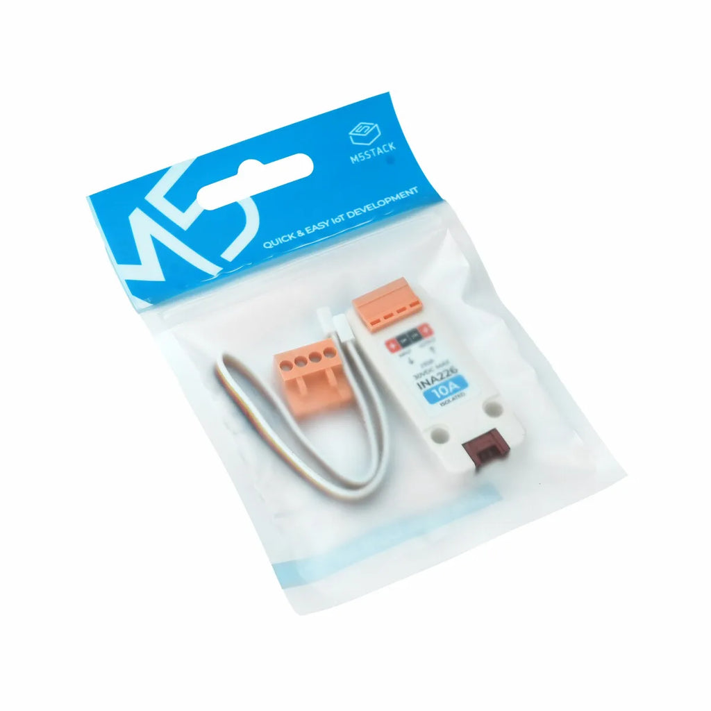 M5Stack Unit INA226-10A Fully Isolated High Precision Current and Voltage Measurement ± 10A Range
