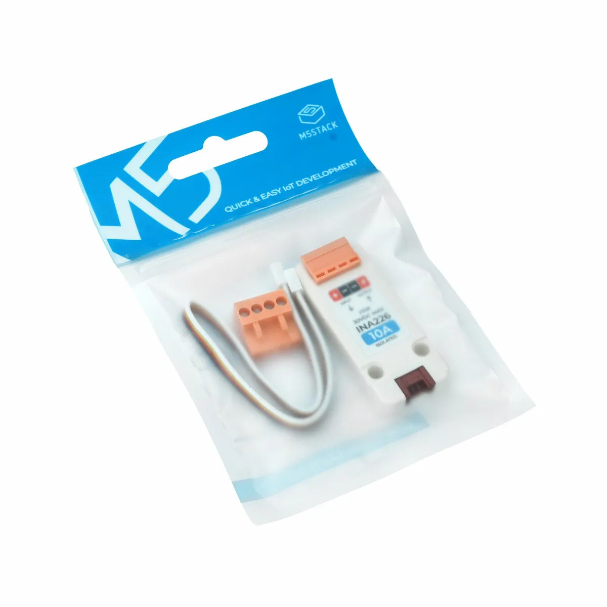 M5Stack Unit INA226-10A Fully Isolated High Precision Current and Voltage Measurement ± 10A Range