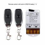 Wide Voltage DC 12V-76V 30A Remote Relay 433Mhz Remote Control Wireless Switch On Off Used for Smart home appliances/Light