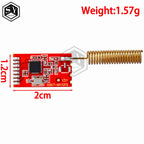 CC1101 10mW Wireless Module 433MHZ 868MHZ 300-1000M Long Distance Transmission With SMA Antenna Wireless Transceiver Module