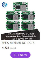 XL6009 Boost module 1.2-35V 20W Adjustable Power Supply Module for Arduino DIY