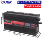 84V 5A Li-ion Charger Used For 72V 74V 20S LCD Dispay Li-ion Lipo Battery OLED Display Fast Charger
