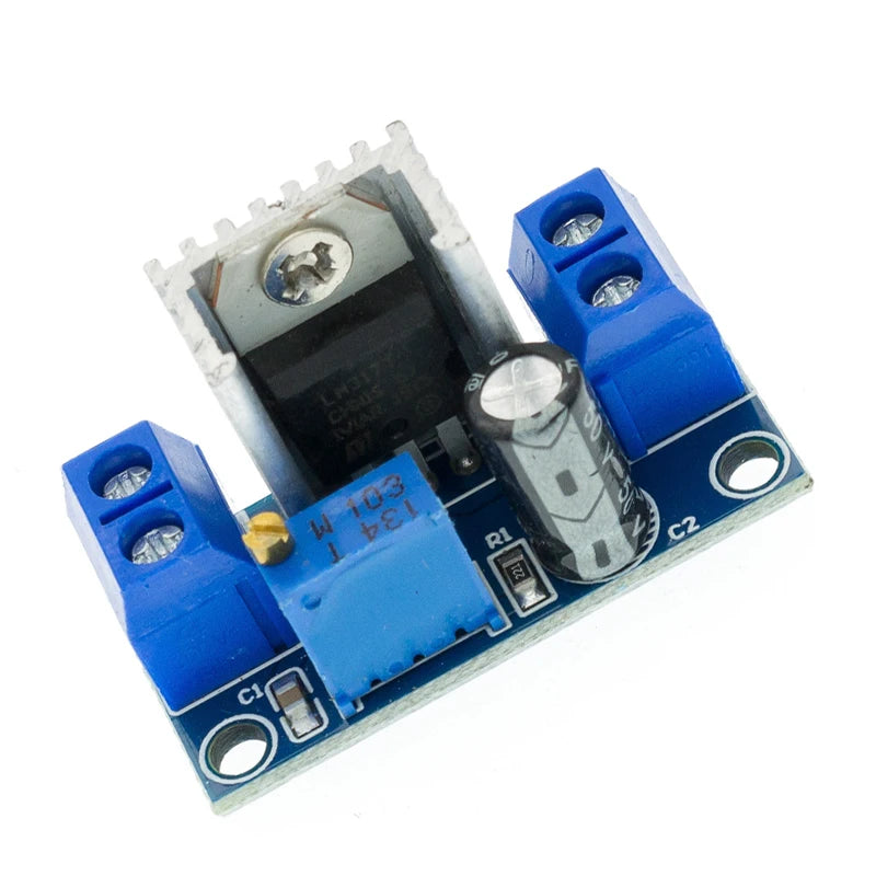 LM317 Adjustable Voltage Regulator Power Supply DC-DC Converter Buck Step Down Circuit Board Module Linear Regulator