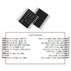 10Pcs/lot CH32V006 32V006F8P7 32V006K8U6/E8R6 Industrial Grade MCU 64K Flash Multi-Purpose General Purpose Microcontroller