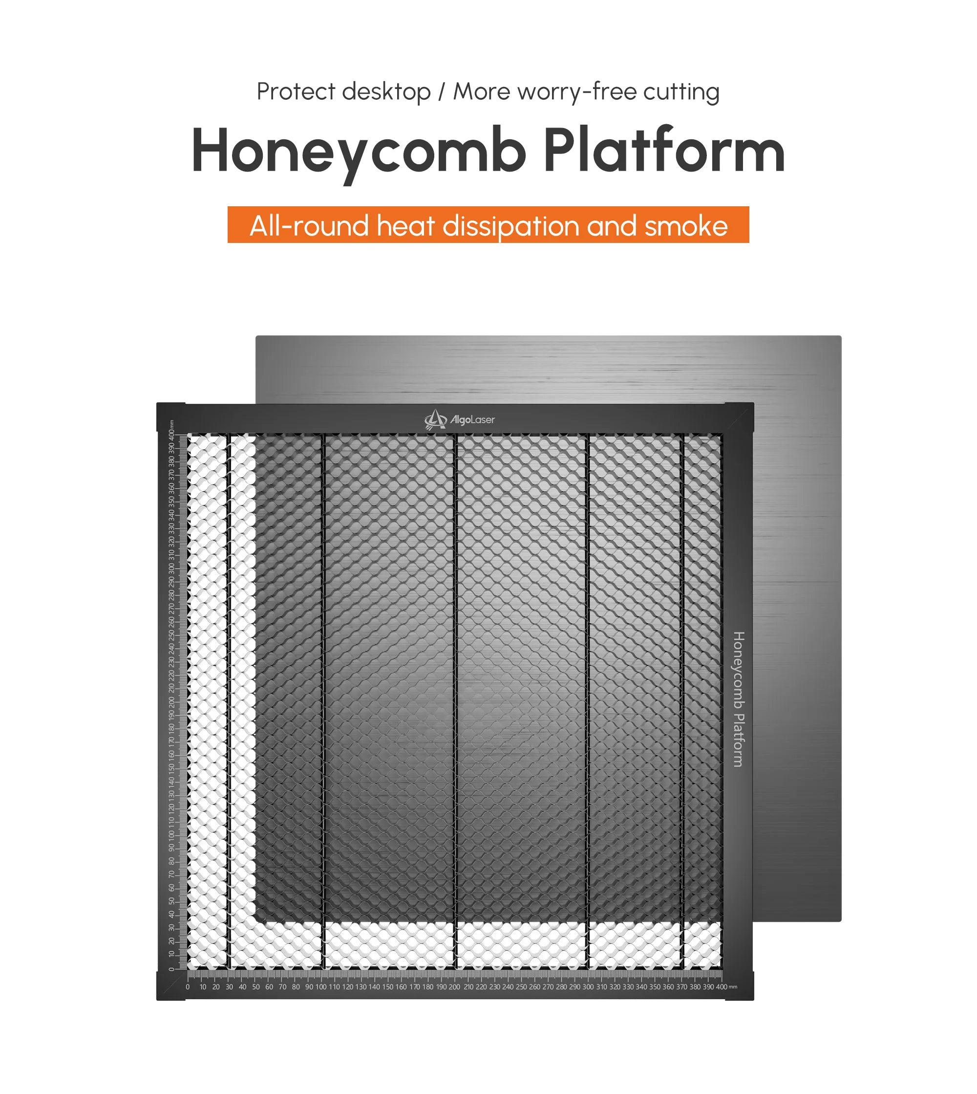 AlgoLaser Honeycomb Working Table for Laser Cutter and Engraver Machine with Aluminum Plate Compatible with All Brands Laser Kit