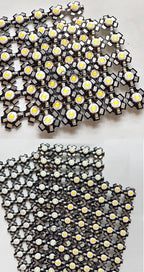 10-100pcs 1W 3W High Power LED Diodes Warm Cold Natural White/Red/Green/Blue/Royal Blue 450 660nm Deep Red UV With 20mm Star PCB