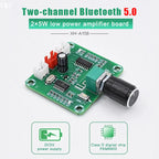 DIY Wireless Speaker Amplifier Board 5W*2 XH-A158 Ultra Clear Bluetooth 5.0 Power Amplifier Board Pam8403 Small Power