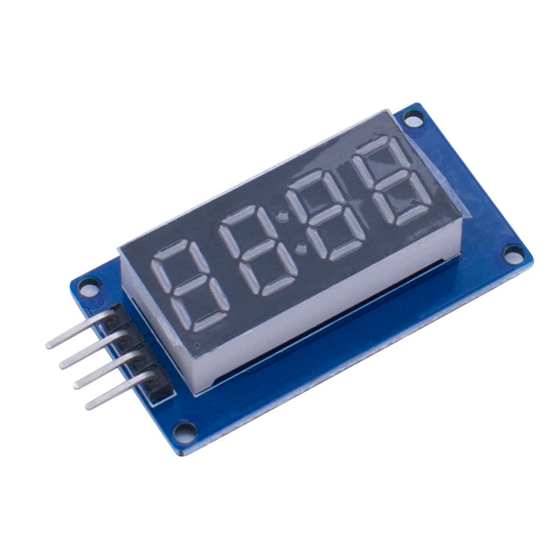 TM1637 LED Display Module For Arduino 7 Segment 4 Bits 0.36 Inch Clock RED Anode Digital Tube Four Serial Driver Board Pack