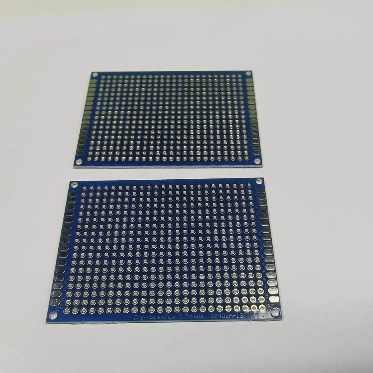 5PCS Double Sided Universal PCB Board 3x7/5x7cm Protoboard Stripboard Circuit Laminate for Maker Hobby