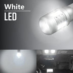 Stella 2pcs 9-46V T10 LED W5W 3000k Warm White 4300K Nature White 6000K Cold White High Bright Lamp Canbus Bulb 9SMD 3030 Chip