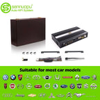 Sennuopu 8 Channel Car Amplifier 10 Channnel DSP  Processor HD Bluetooth APTX Player for BMW Benz Sound Audio Systerm HIFI X12