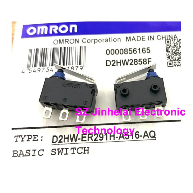 10pcs New and Original Omron Car Micro Switch D2HW-ER291D D2HW-ER291H D2HW-EL291H FL291D ER271H C271H ER261H EL261H BL251H