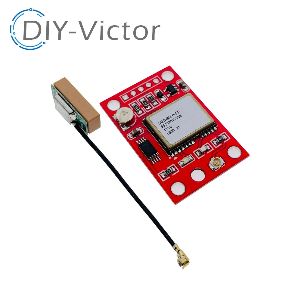 NEO-6M GPS Module GY-GPS6MV2 NEO6MV2 Buit-in EEPROM APM2.5 Antenna 3V-5V RS232 TTL Board for Arduino with Flight Control