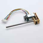 N20 DC Encoder Motor 3V/6V/12V with M3 M4 Screw Thread 55mm Long Shaft 7PPR 15-1000RPM for DIY Car Model Magnetic Encoder Motor