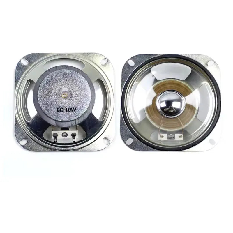 1PCS  4-Inch Diameter 102mm Square 60mm4/8 Ohm 10w Transparent Waterproof Speaker 4/8 Ohm 3w Diameter 57mm Speaker