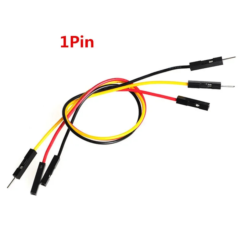 10PCS 2.54MM Pitch Wire Dupont Line Female to Female 1P2 3 4 5 6 Pin Dupont Cable Connector JUMPER CABLE WIRE FOR PCB 3D Printer