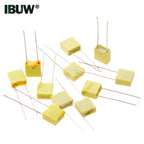 100pcs/1000pcs/20pcs 102J152J 222J 332J 472J 682J 103J Metal film capacitor 1NF 1.5NF 5NF 22NF 47NF 100NF 220NF capacitor