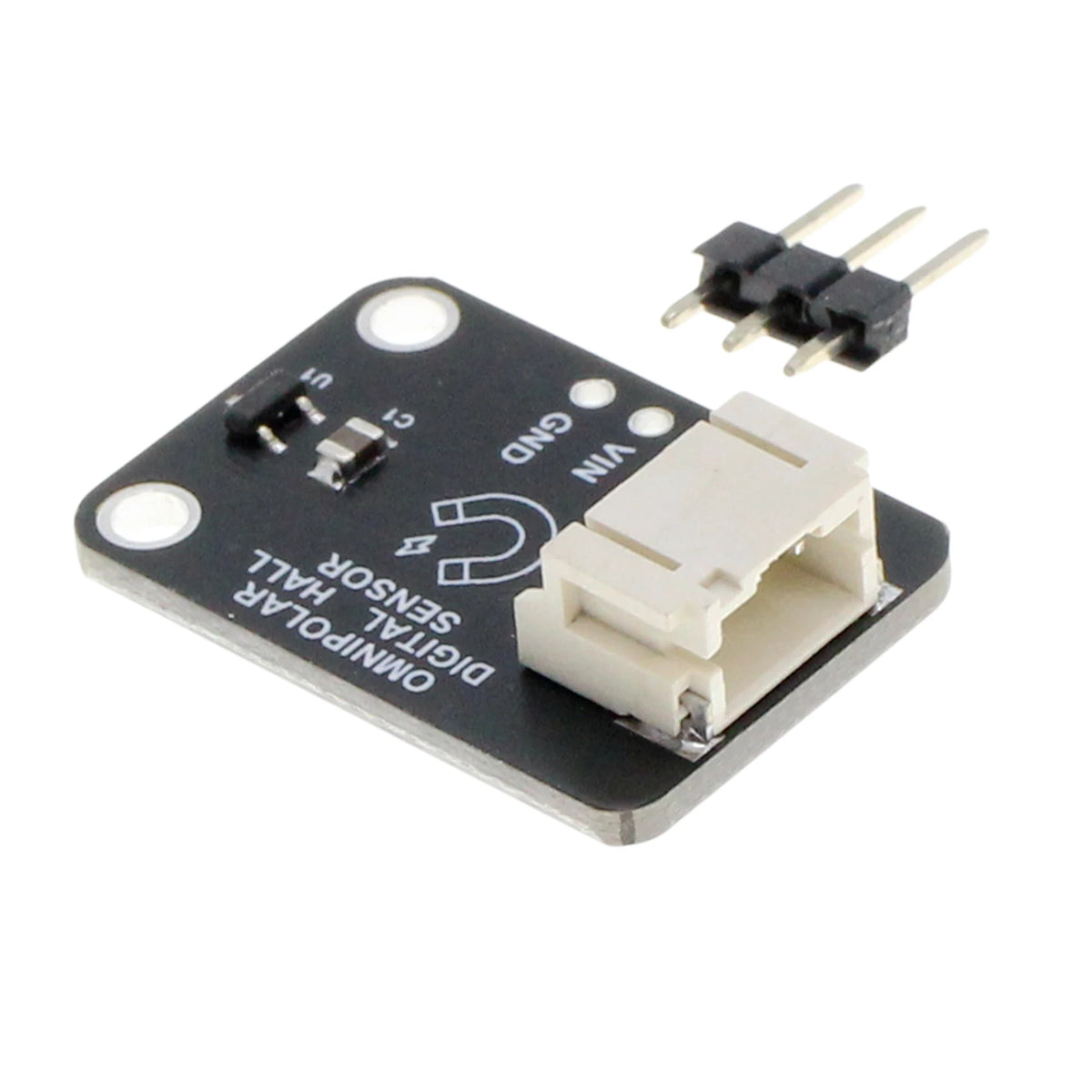 DRV5032 Digital Hall Effect Sensor Module 1.6μA Low Power Open Drain 25x18mm Board