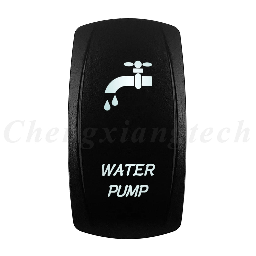Marine 12V 24V White Led On Off Rocker Switch 5Pin SPST Momentary Switch DPDT ON OFF ON 3-Way for Car Boat Carling 4X4 Narva