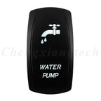 Marine 12V 24V White Led On Off Rocker Switch 5Pin SPST Momentary Switch DPDT ON OFF ON 3-Way for Car Boat Carling 4X4 Narva