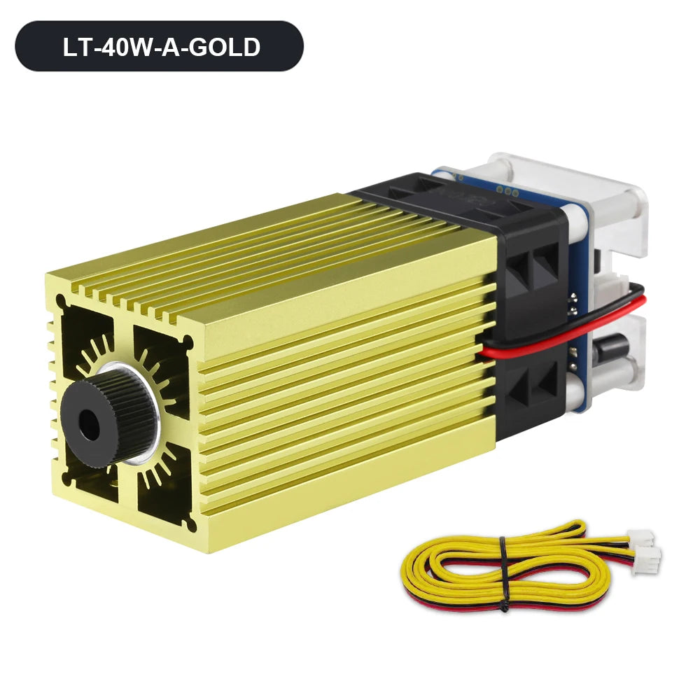 LASER TREE 20W Laser Module 450nm 40W TTL Blue Light Laser Engraver Head for Laser Engraving Cutting Machine Wood Working Tools