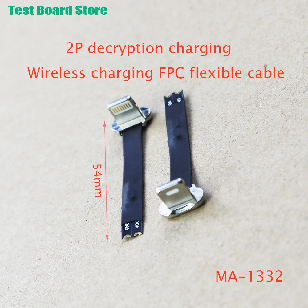 Test Board 1pcs USB Type-C Connector FPC 2Pin 3Pin W/ Resistor R1 Soft Flat Cable Male Charging Fast Wire Extention