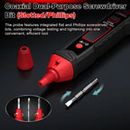 HABOTEST Digital Voltage Tester Pen HT91E+ LCD AC Voltage Detector 12-300V Live Neutral Wire Finder Flashlight  Electrical Tool