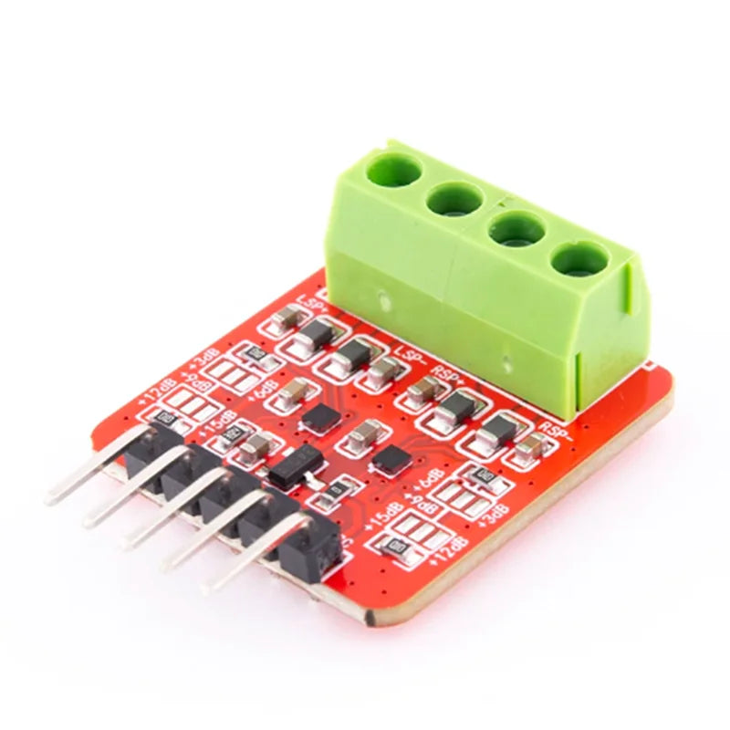 1PCS MAX98357A Stereo D Class Audio Amplifier Board PCM Input I2S Digital Audio Module with 8 Channel TDM Interface