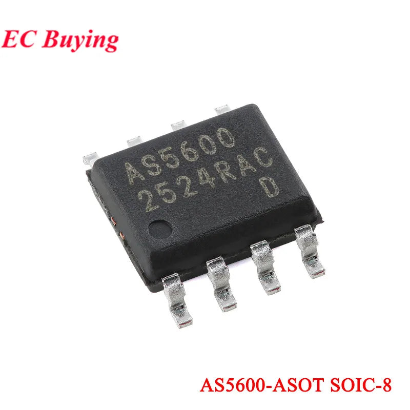 10Pcs/1pc AS5600 AS5047P AS5048A AS5040 AS5045 AS5045B AS5145B AS5047D MT9101ET Magnetic Rotary Position Sensor Encoder IC Chip