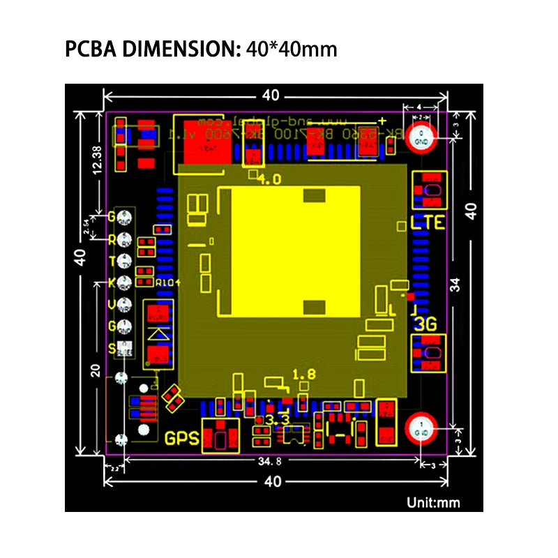Global Certified SIM7600G-H 4G Development Board CE FCC ANATEL UKCA Approved 4G LTE+GNSS Module For Overseas IoT Asset Monitorin