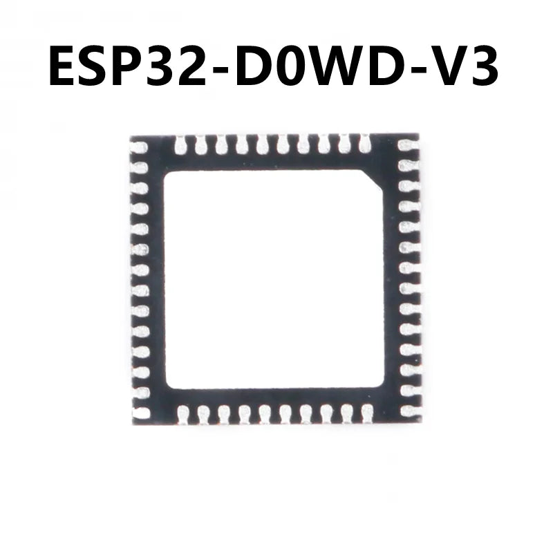 100% Brand New Original & Authentic ESP32-D0WD-V3 SMD QFN-48 Single-chip with integrated 2.4 GHz Wi-Fi and Bluetooth dual-mode