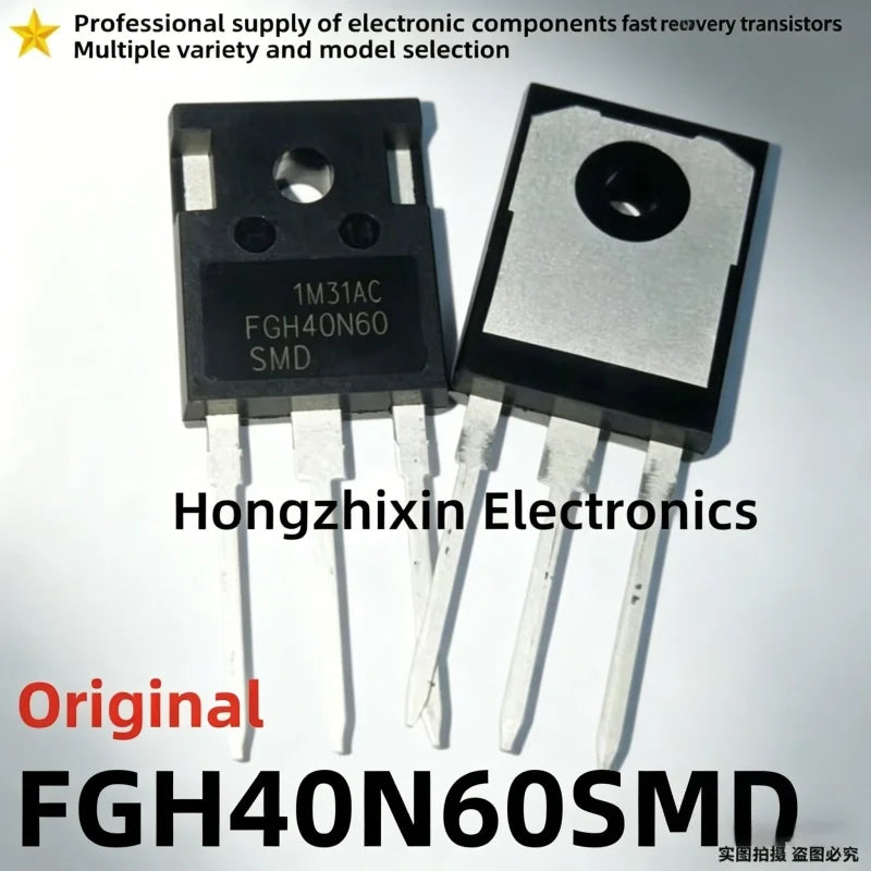 5-10 Items for Sale NEW Original FGH40N60SMD FGH40N60 40N60SMD 40N60 TO-247 40A 600V Inverter Welding Machine IGBT Power Tube
