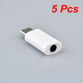3.5mm Female to Type C Male Adapter For Xiaomi Huawei POCO Wired Headset Converter OTG USBC to 3.5mm Earphone Audio AUX Adapter