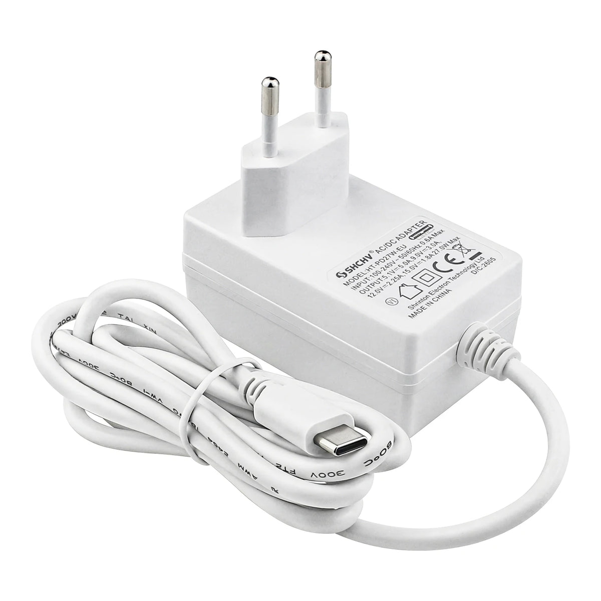 PD 27W USB-C Power Supply 5V 5A Type-C Interface EU US UK AU Plug Power Adapter Charger for Raspberry Pi 5 4B