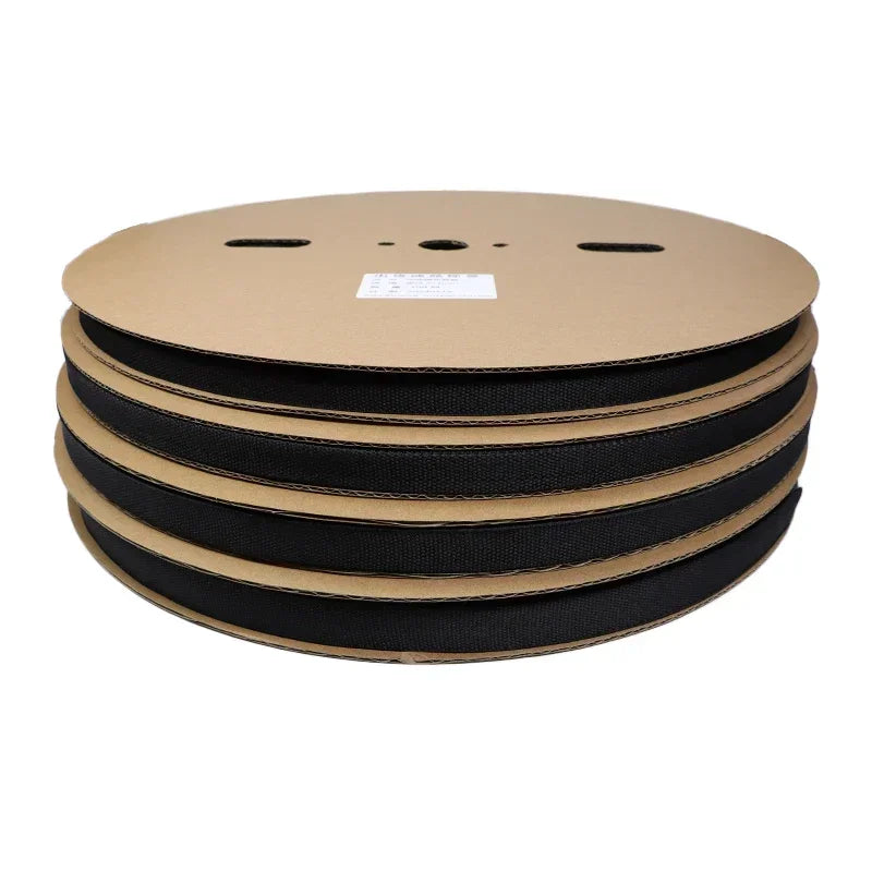 1~50m Braided Cable Sleeve Diameter 4~30mm PET Heat Shrink Tube Insulation Flam Retardant Shrinkable Wire Wrap Sheath Organizer