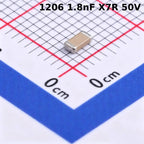 50/500/1000pcs 1206 NPO X7R SMD Ceramic capacitors 1000pF 1nF 1.2nF 1.5nF 1.8nF 2.2nF 2.7nF 3.3nF 50V 100V NEW ORIGINAL IN STOCK