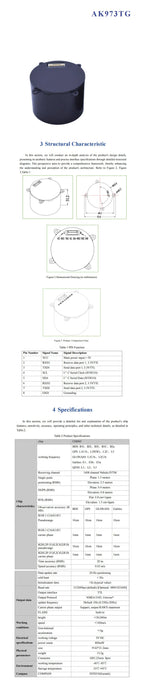 ZED-F9P/UM980/UM981/UM960/Beiyun M20 GNSS/GPS Centimeter-Level RTK Module with Helix Antenna Compass IST8310/RM3100,FOR UAV