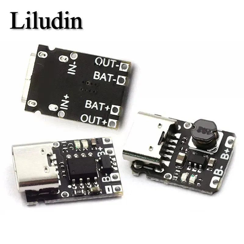 Type-C USB TP4057 1A Lithium Battery Charging Protection Board Module Polymer Battery Over TP4056 With Temperature Protection