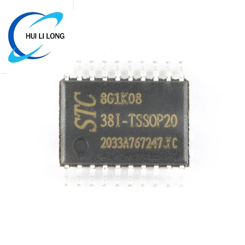 STC STC8G1K08-36I-SOP8 STC8G1K08-38I-SOP16 STC8G1K08-38I-TSSOP20 Single-Chip 1T 8051 Enhanced Microcontroller MCU IC Controller
