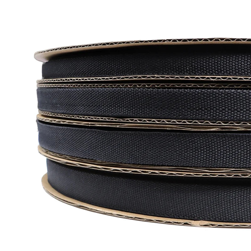 1~50m Braided Cable Sleeve PET Heat Shrink Tube Insulation Flam Retardant Shrinkable Wire Wrap Sheath Protection Cable Organizer