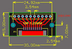 1PCS GH1.25 Adapter Plate 1.25 to 2.54MM Single Row, Welded GH1.25 Buckle Seat 4/6/8/10/12P