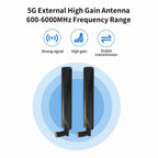 4G LTE 5G Antenna 22dbi 600-6000MHz SMA Male for Wireless Network Card Wifi Router