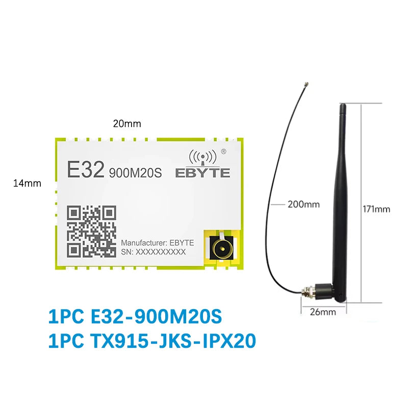 SX1278 SX1276 LoRa Wireless Module Ebyte E32-MSeries E32-400M20S E32-400M30S E32-900M20S E32-900M30S LoRa Spread Spectrum Module