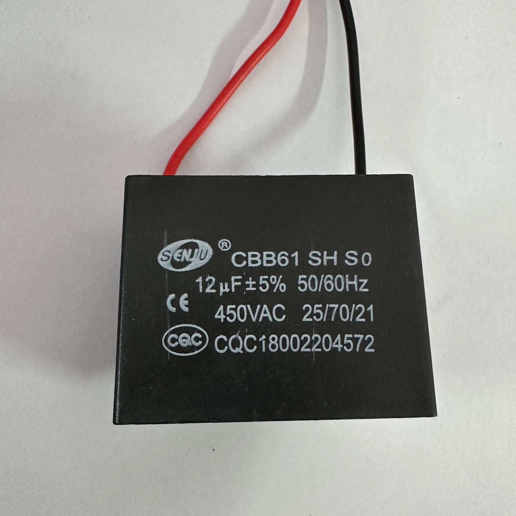 CBB61 Motor Start Capacitor 450V AC Fan Condenser1/1.2/1.5/1.8/2/2.5/3/4/5/6/8/10UF