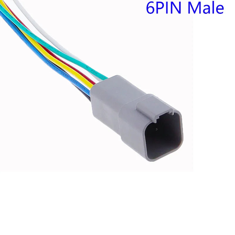 1 Pcs Deutsch DT connector with 15cm Wiring harness DT06-2S/DT04-2P 2P 3P 4P 6P 8P 12P waterproof electrical connector